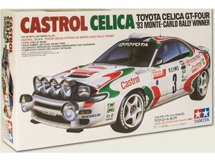 Tamiya - Castrol Celica Toyota GT-Four, 1/24, 24125 hind ja info | Tamiya Laste mänguasjad alates 3.a | hansapost.ee