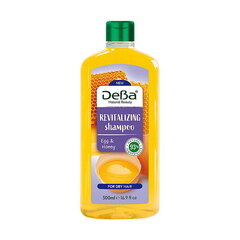 Taastav šampoon munade ja meega DeBa, 500 ml hind ja info | Šampoonid | hansapost.ee