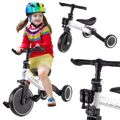 Трехколесный кроссовый велосипед Trike Fix Mini с педалями 3 в 1, белый цена и информация | Трехколесные велосипеды | hansapost.ee