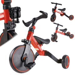 Трехколесный кроссовый велосипед Trike Fix Mini с педалями 3 в 1, красный цена и информация | Трехколесные велосипеды | hansapost.ee