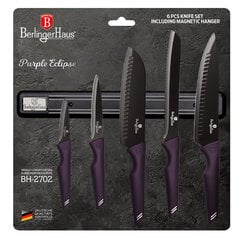 Berlinger Haus набор ножей с держателем, 6 частей цена и информация | Ножи и аксессуары для них | hansapost.ee