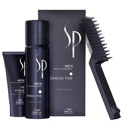 Набор для окрашивания волос Wella Professional SP Men Gradual Tone Set для мужчин, цвет коричневый цена и информация | Краска для волос | hansapost.ee