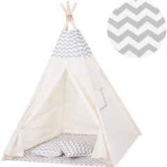 Детская индийская палатка Springos, белая цена и информация | Детские домики | hansapost.ee