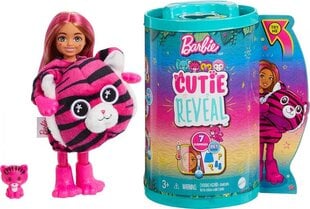 Кукла Barbie Cutie Reveal, тигрица цена и информация | Игрушки для девочек | hansapost.ee