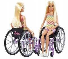 Модная кукла Барби в инвалидной коляске цена и информация | Игрушки для девочек | hansapost.ee