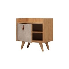 Ночной шкаф Kalune Design Paju, коричневый цена и информация | Ночные шкафы | hansapost.ee