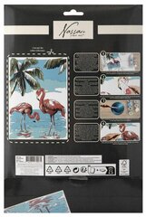 Värvimine numbrite järgi Nassau Flamingo, 33,5x23,8cm hind ja info | Maalimiskomplektid numbrite järgi | hansapost.ee