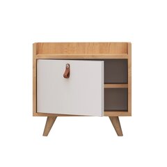 Ночной шкаф Kalune Design Dopo, коричневый цена и информация | Ночные шкафы | hansapost.ee