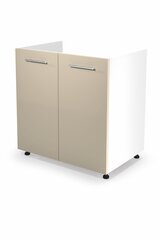 Кухонный шкафчик Halmar Vento DK 80/82, песочный/белый цвет цена и информация | Кухонные шкафчики | hansapost.ee