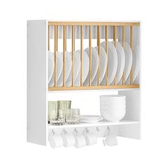 Кухонный шкаф SoBuy KCR09-W, белый цвет цена и информация | Кухонные шкафчики | hansapost.ee