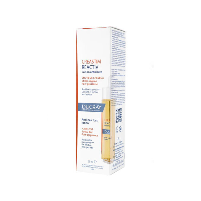 Losjoon juuste väljalangemise vastu Ducray Creastim Reactiv, 60 ml hind ja info | Juuksemaskid, õlid ja seerumid | hansapost.ee