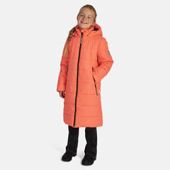 Пальто весна-осень для девочек Huppa NINA 100г, кораллово-розовый цена и информация | Куртки, пальто для девочек | hansapost.ee