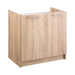 Шкаф DrewMex, 82x80x45 см, коричневый цена и информация | Кухонные шкафчики | hansapost.ee
