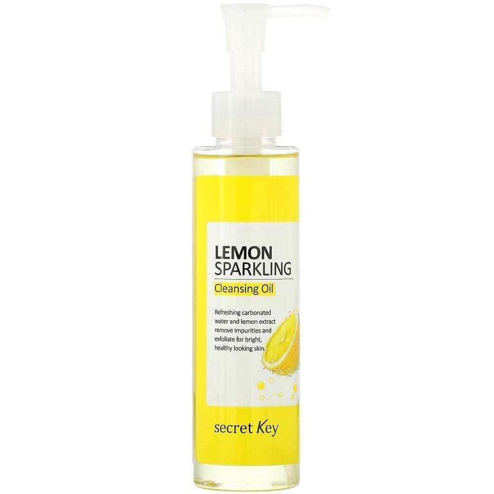 Puhastusõli näole sidruni ekstraktiga, meigieemaldamiseks 150 ml Secret Key Lemon Sparkling Cleansing Oil цена и информация | Näopuhastusvahendid | hansapost.ee