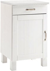 1 дверный шкафчик Notio Living Dennis, белый цена и информация | Кухонные шкафчики | hansapost.ee