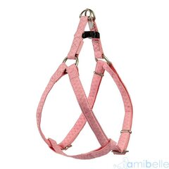 Кожаные подтяжки Amibelle Mac, розовый цвет цена и информация | Ошейники, подтяжки для собак | hansapost.ee