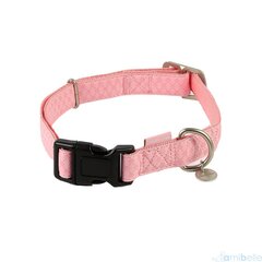 Кожаный ошейник Amibelle, 25, розовый цвет цена и информация | Ошейники, подтяжки для собак | hansapost.ee