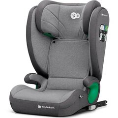 Автокресло Kinderkraft Junior Fix 2 i-Size Isofix, Rocket Grey, 15-36 кг цена и информация | Автокресла | hansapost.ee