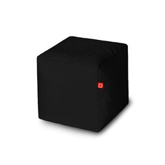 Tumba Qubo™ Cube 50 Blackberry Pop Fit, must цена и информация | Кресла-мешки и пуфы | hansapost.ee