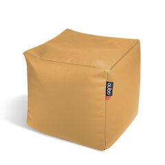 Tumba Qubo™ Cube 25 Peach Soft Fit, oranž цена и информация | Кресла-мешки и пуфы | hansapost.ee
