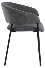 Обеденные стулья Ann, 1 шт., серый цена и информация | Стулья для кухни и столовой | hansapost.ee