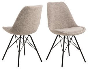 Обеденные стулья, Eris, 2 шт., серые цена и информация | Стулья для кухни и столовой | hansapost.ee