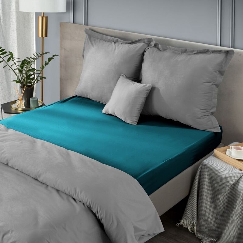 Jersey voodilina koos kummiga, 90x200 cm hind ja info | Voodilinad | hansapost.ee