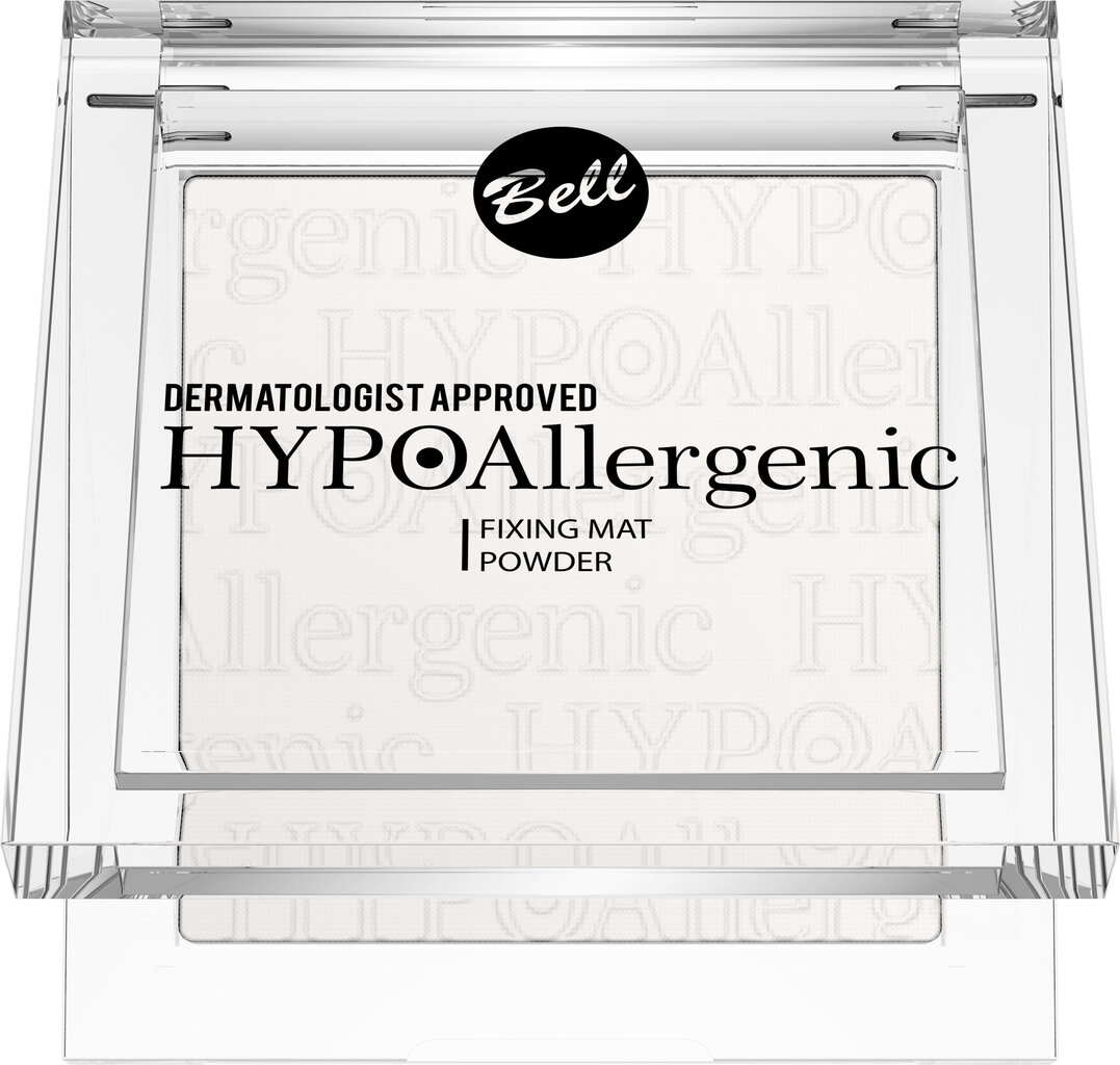 Bell HypoAllergenic Fixing Mat Powder puuder 9 g, toon nr. 01 цена и информация | Jumestuskreemid ja puudrid | hansapost.ee