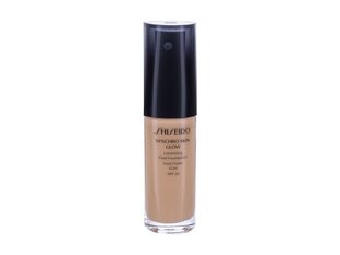 Jumestuskreem Shiseido Synchro Skin Glow Luminizing Fluid Golden 4, 30 ml hind ja info | Jumestuskreemid ja puudrid | hansapost.ee