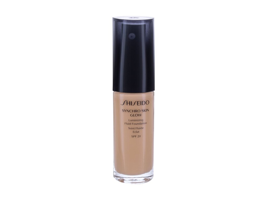 Jumestuskreem Shiseido Synchro Skin Glow Luminizing Fluid Golden 4, 30 ml цена и информация | Jumestuskreemid ja puudrid | hansapost.ee
