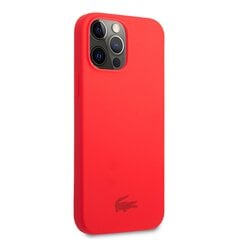 Lacoste Liquid Silicone Glossy Printing Logo Case for iPhone 13 Pro Red цена и информация | Lacoste Мобильные телефоны, Фото и Видео | hansapost.ee