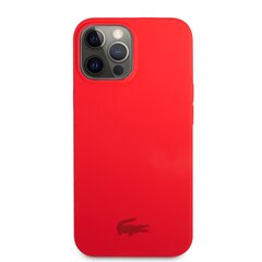 Lacoste Liquid Silicone Glossy Printing Logo Case for iPhone 13 Pro Red цена и информация | Lacoste Мобильные телефоны, Фото и Видео | hansapost.ee