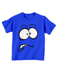 Детская футболка "Испуганное лицо" цена и информация | Оригинальные футболки | hansapost.ee