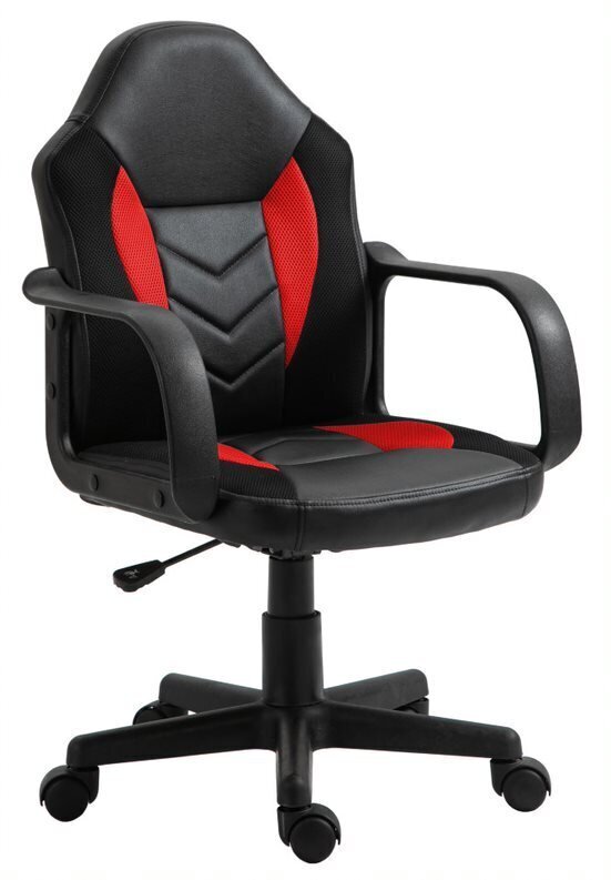 Mänguri tool Enduro, must/punane hind ja info | Kontoritoolid | hansapost.ee