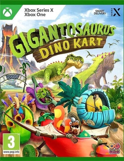 Gigantosaurus: Dino Kart, Xbox One цена и информация | Konsooli- ja arvutimängud | hansapost.ee