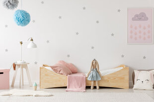 Кровать Jeremy, 80х200 см, цвета дуба цена и информация | Детские кровати | hansapost.ee