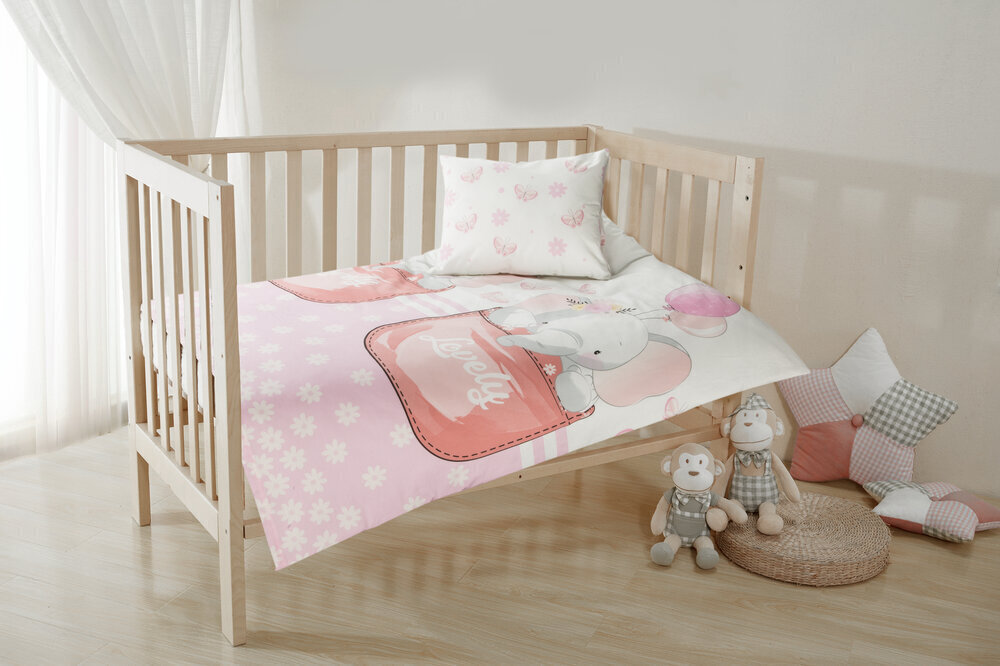 Laste voodipesukomplekt Kid, 100x135, 2-osaline hind ja info | Laste voodipesu | hansapost.ee