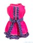 Amibelle täpiline kleit, XXS, roosa цена и информация | Koerte riided | hansapost.ee