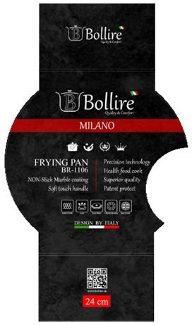 Pann Bollire Milano, 24 cm цена и информация | Pannid | hansapost.ee