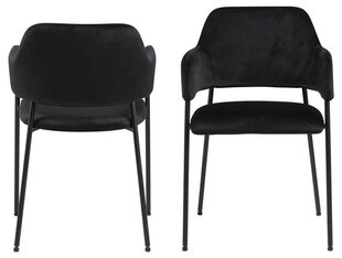 Комплект из 2-х стульев Lima, черный цена и информация | Стулья для кухни и столовой | hansapost.ee