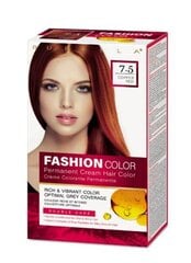 FASHION COLOR Крем-краска Медно-красный 7.5, 50/50/15 мл цена и информация | Краска для волос | hansapost.ee