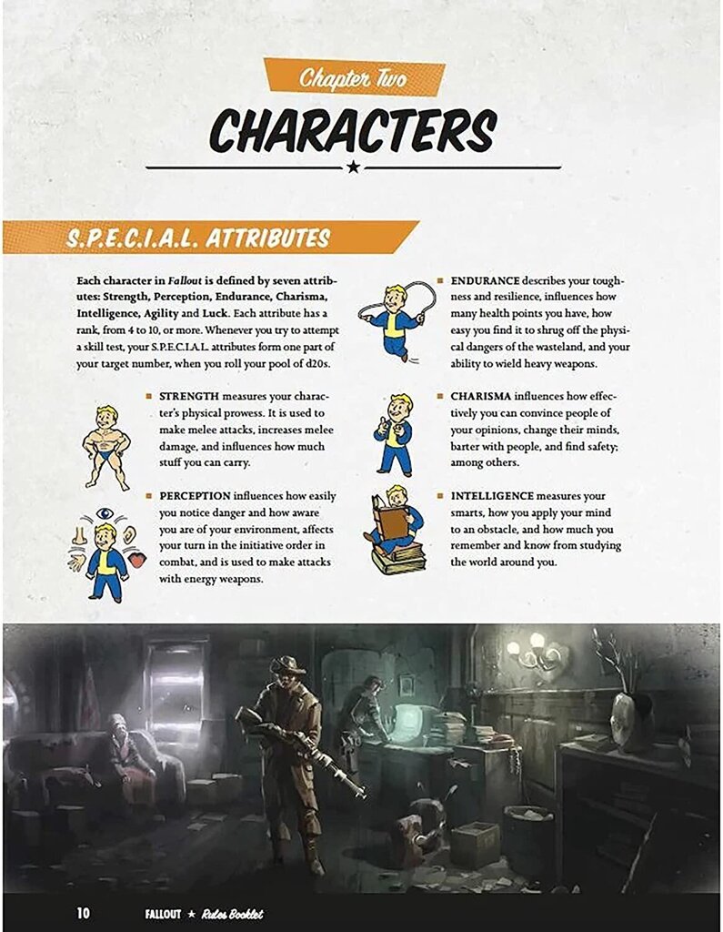 Lauamäng Fallout: The Roleplaying, ENG цена и информация | Lauamängud ja mõistatused perele | hansapost.ee