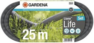 Комплект текстильных шлангов Gardena Liano™ Life, 25м цена и информация | Оборудование для полива | hansapost.ee