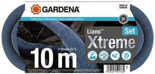 Tekstiilvooliku komplekt Gardena Liano Xtreme, 10 m hind ja info | Niisutussüsteemid, kastmisvoolikud ja kastekannud | hansapost.ee