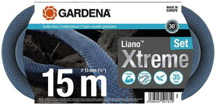 Комплект текстильных шлангов Gardena Liano Xtreme, 15 м цена и информация | Оборудование для полива | hansapost.ee