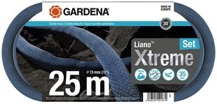 Комплект текстильных шлангов Gardena Liano Xtreme, 25 м цена и информация | Оборудование для полива | hansapost.ee