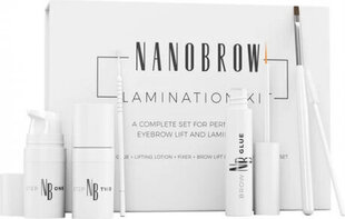 Kulmude lamineerimise komplekt Nanobrow Lamination Kit Set 5 Pieces hind ja info | Nanobrow Parfüümid, lõhnad ja kosmeetika | hansapost.ee