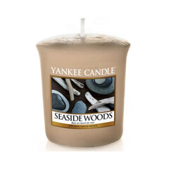 Ароматическая свеча Yankee Candle Seaside Woods 49 г цена и информация | Подсвечники, свечи | hansapost.ee