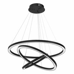 Подвесной светильник Milagro Galaxia Black цена и информация | Потолочный светильник, 38 x 38 x 24 см | hansapost.ee