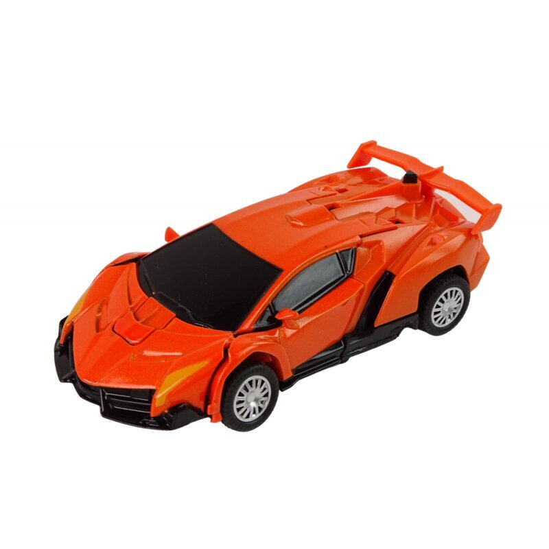 2in1 Robot Transformers Red Orange Auto Set HXSY04 цена и информация | Mänguasjad poistele | hansapost.ee